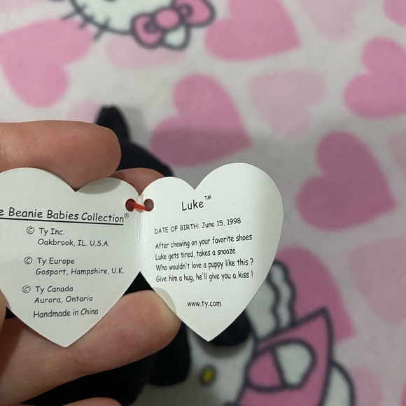 Vintage Ty Beanie baby 1998 Luke - Picture 6 of 6